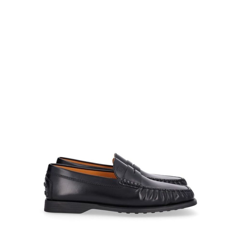 Tod's Men Moccasin In Curled Leather